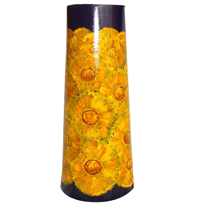 ceramica floarea soarelui mov 006